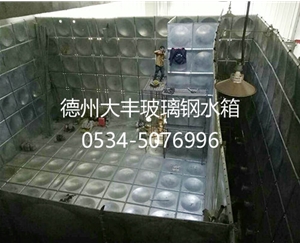 鍍鋅鋼板水箱安裝過程